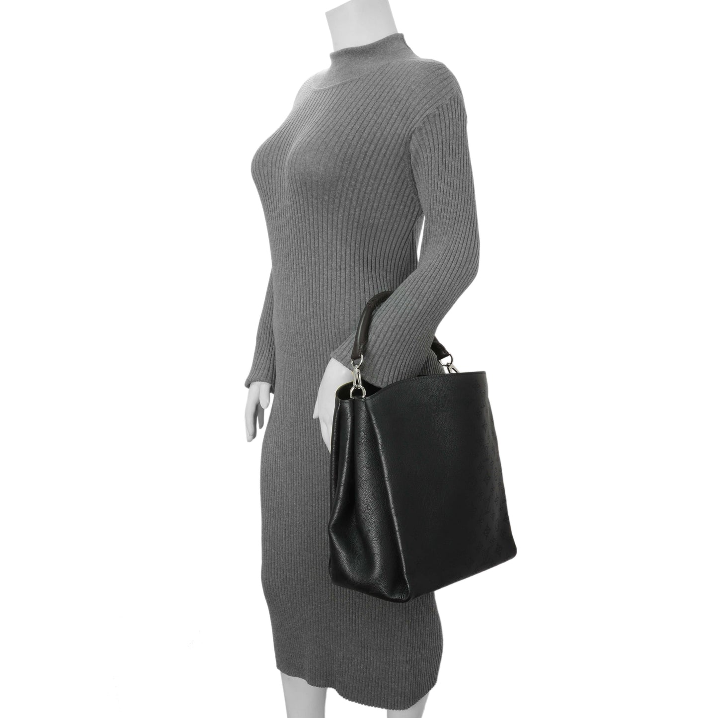 Exclusive Louis Vuitton Black Mahina Babylone PM — Alternate View 7
