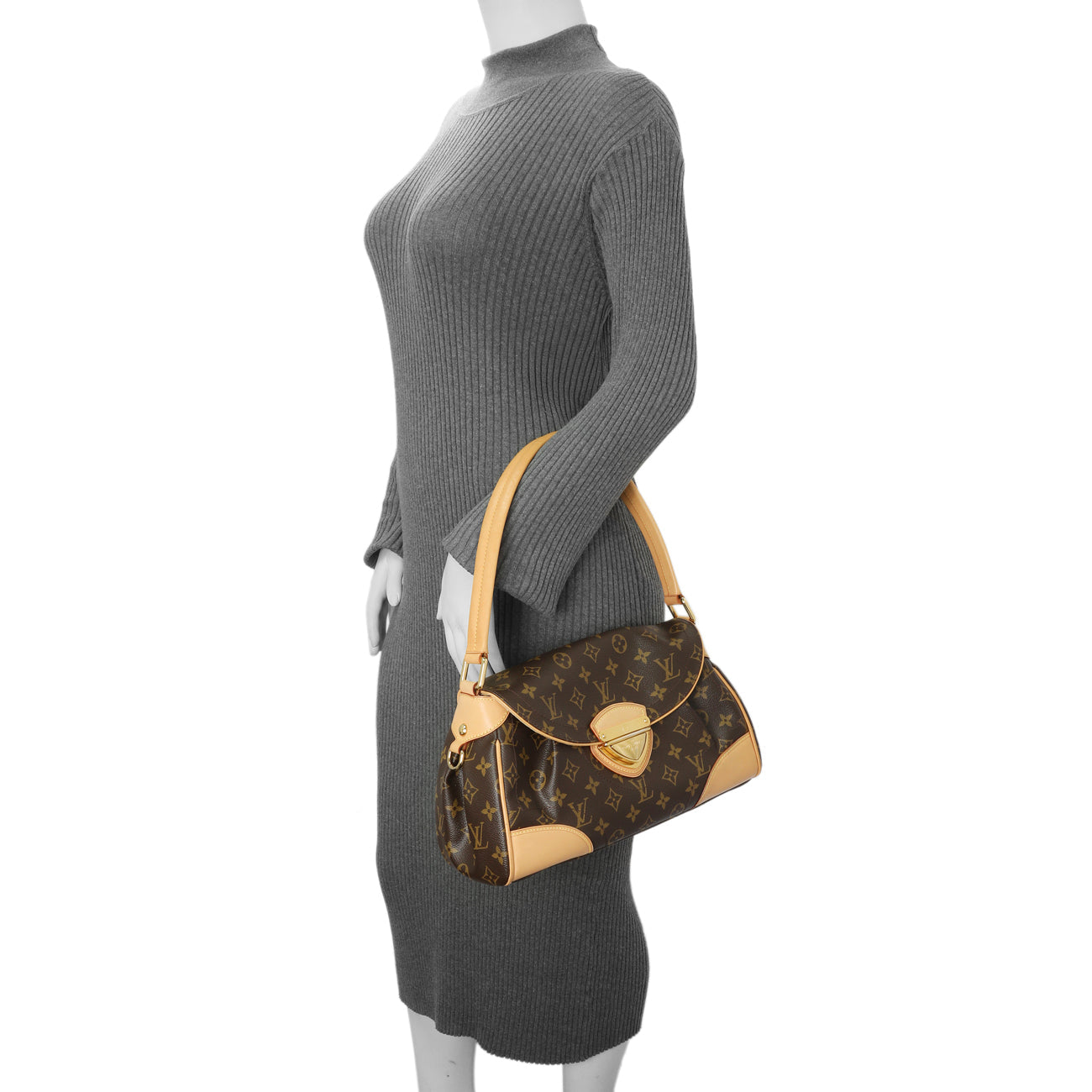 Exclusive Louis Vuitton Monogram Beverly MM — Alternate View 11