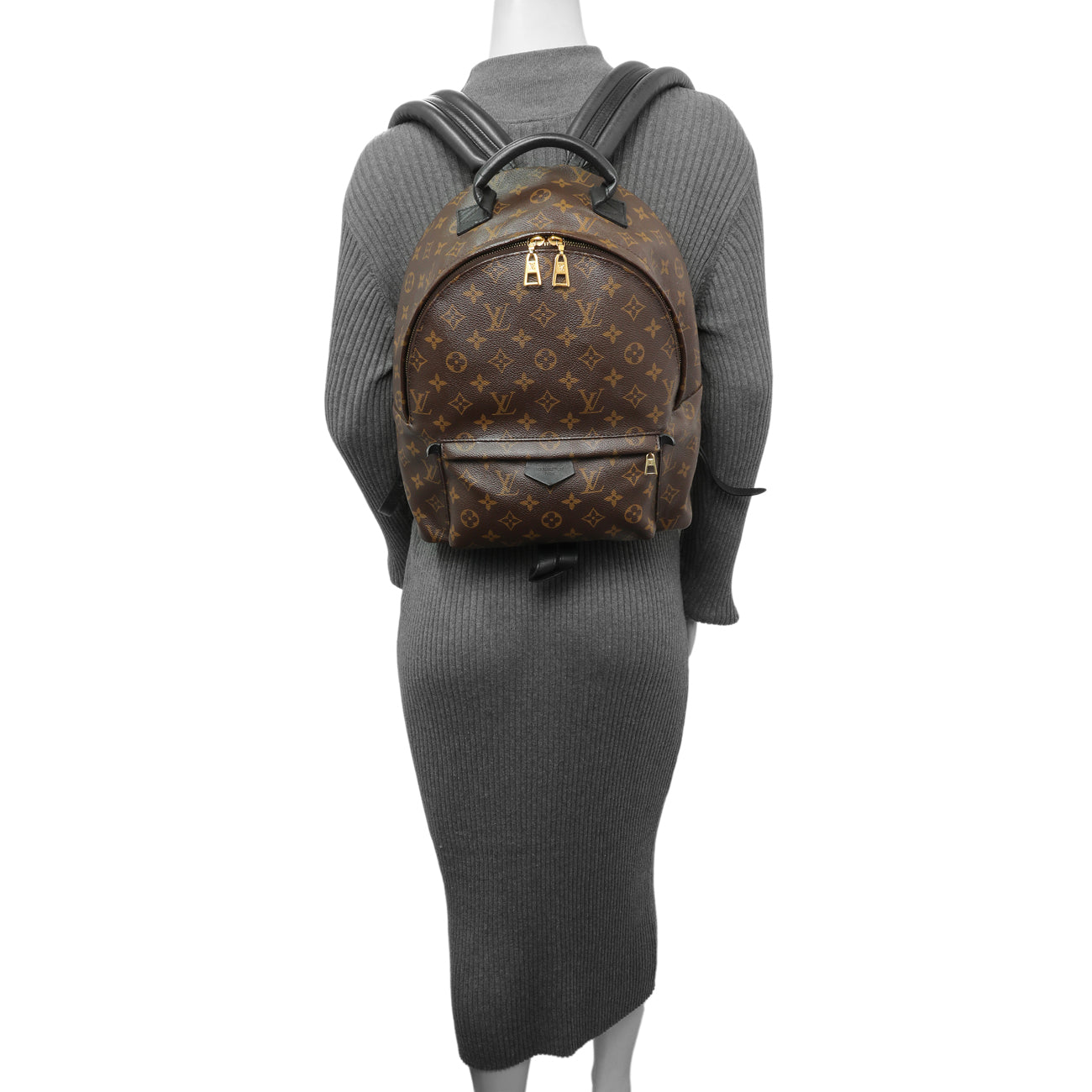 Exclusive Louis Vuitton Monogram Palm Springs Backpack MM — Alternate View 15