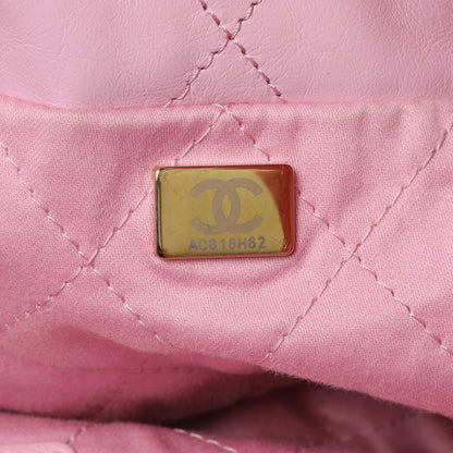 Exclusive Chanel Pink Shiny Calfskin Large Chanel 22 — Alternate View 10