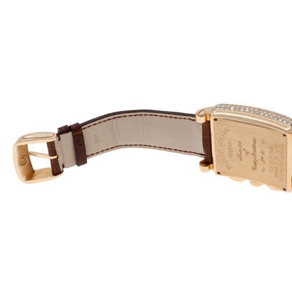 Exclusive Franck Muller 18K Rose Gold Conquistador Cortez 10000 K CC D CD — Top View