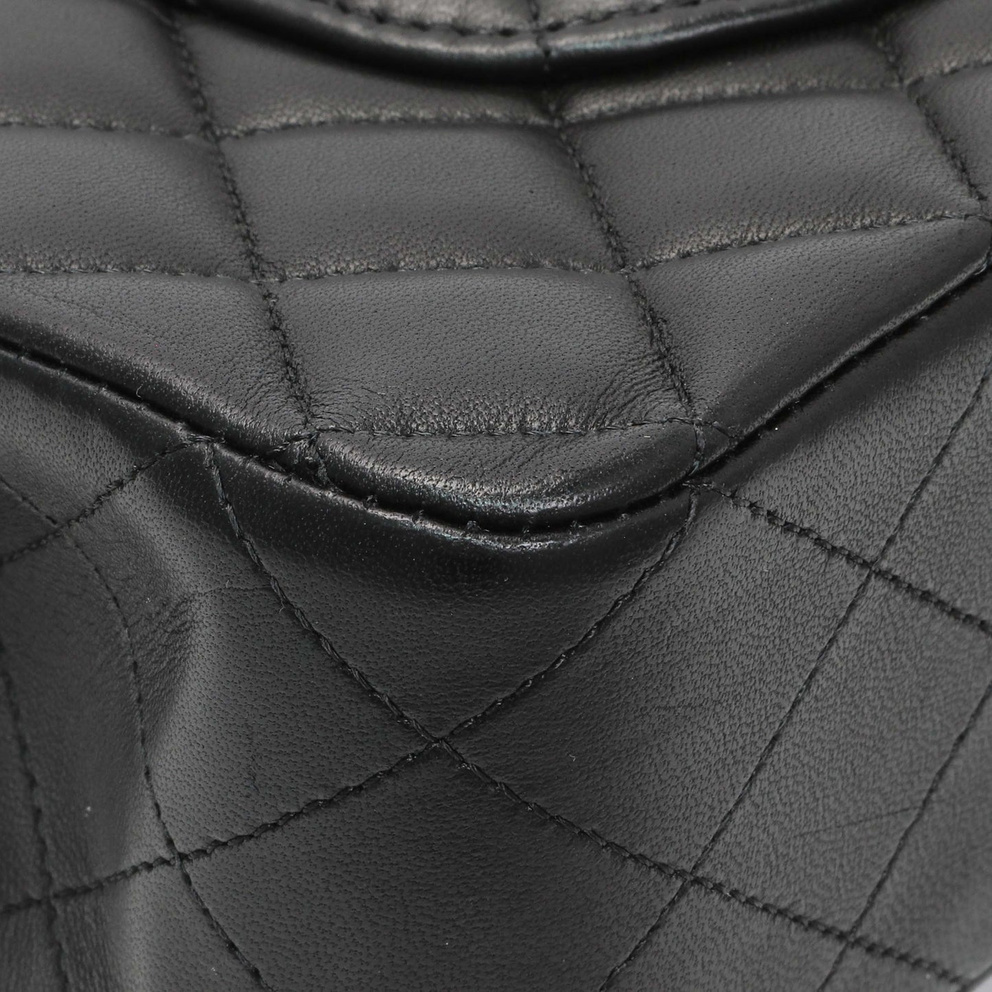 Exclusive Chanel Black Quilted Lambskin Medium Double Flap — Lifestyle View