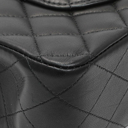Exclusive Chanel Black Quilted Lambskin Medium Double Flap — Lifestyle View