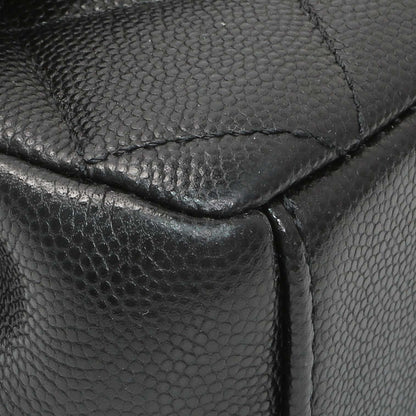 Exclusive Chanel Black Caviar Quilted My Everything Small Flap — Top View