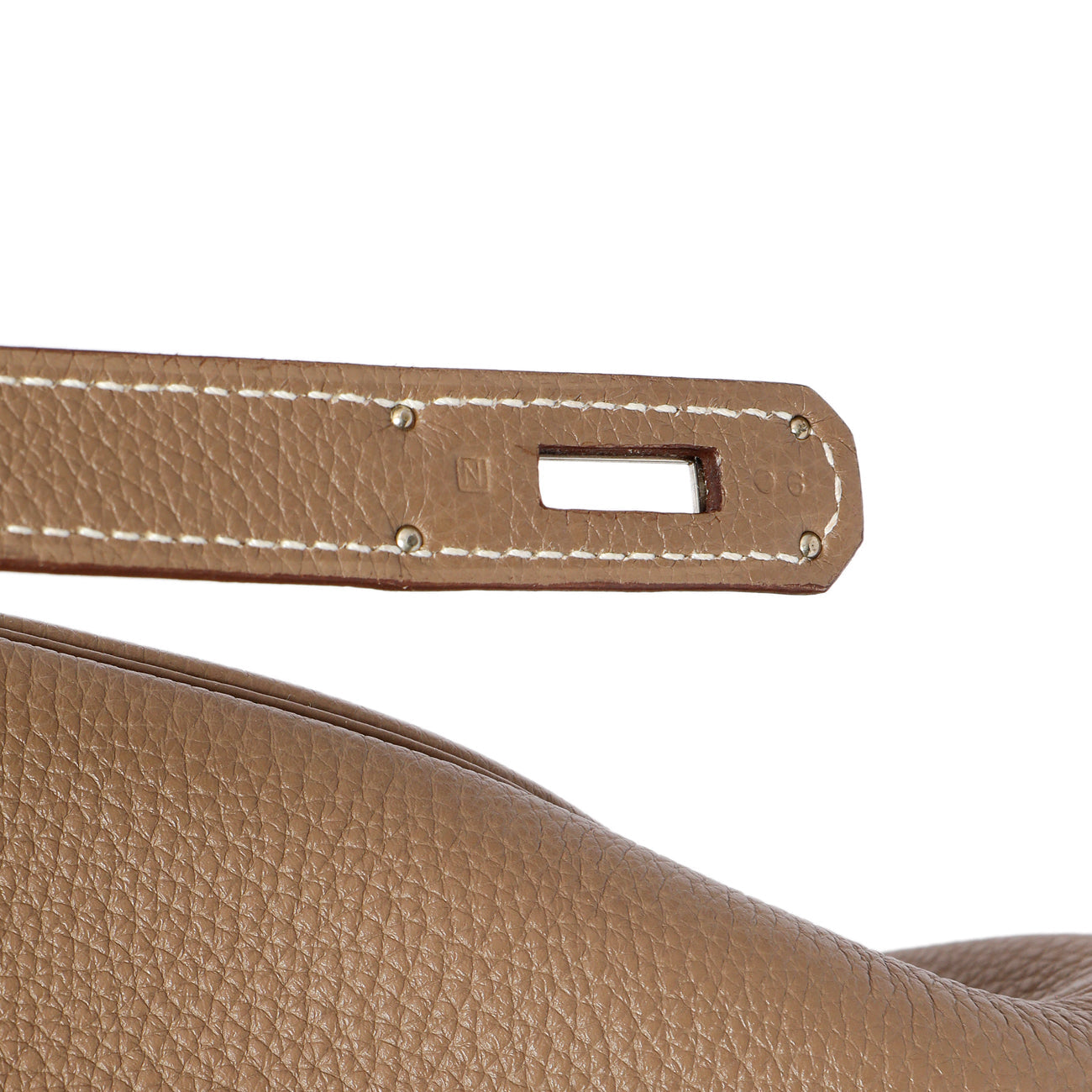Exclusive Hermes Etoupe Togo Kelly Retourne 35 — Alternate View 10