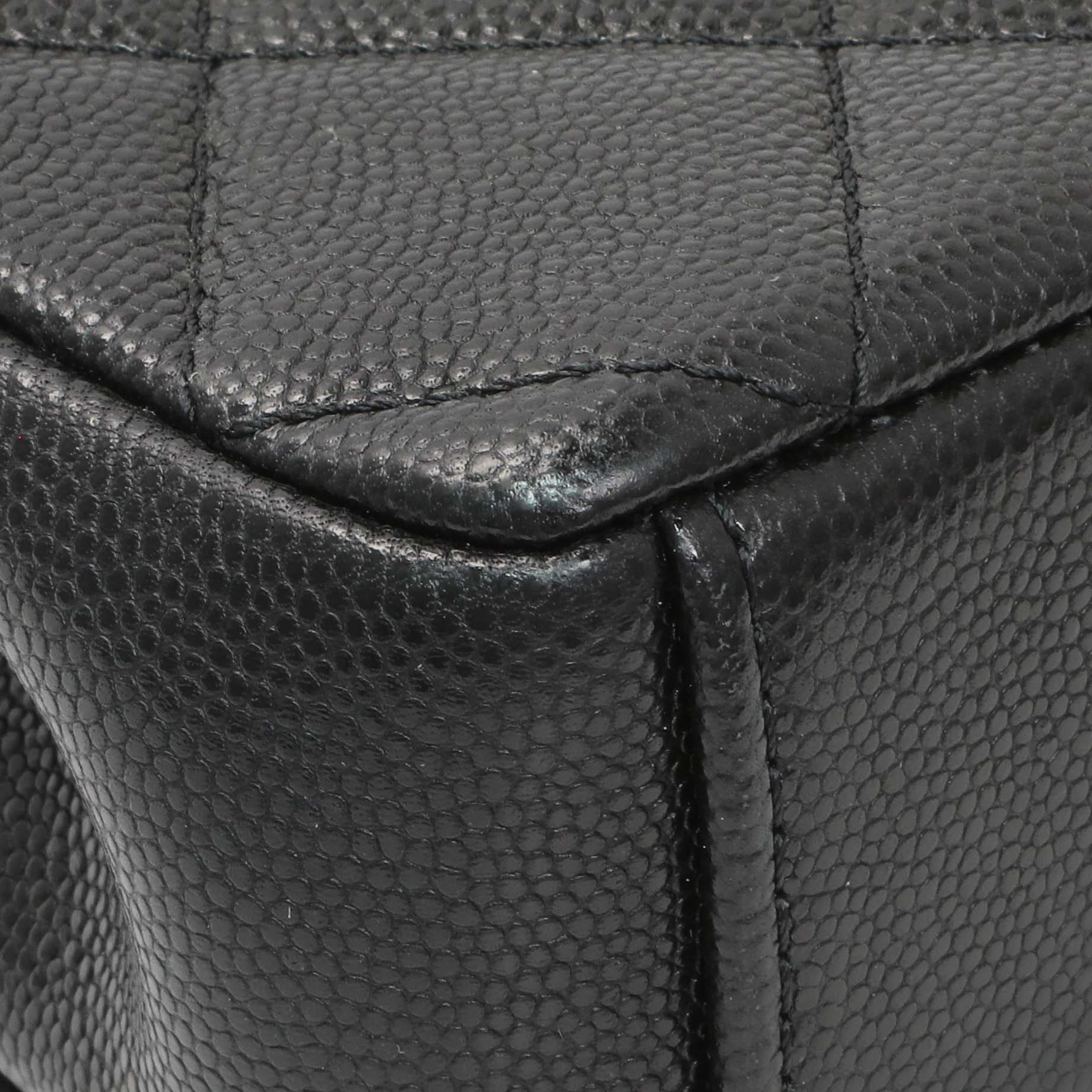 Exclusive Chanel Black Caviar Quilted My Everything Small Flap — Lifestyle View