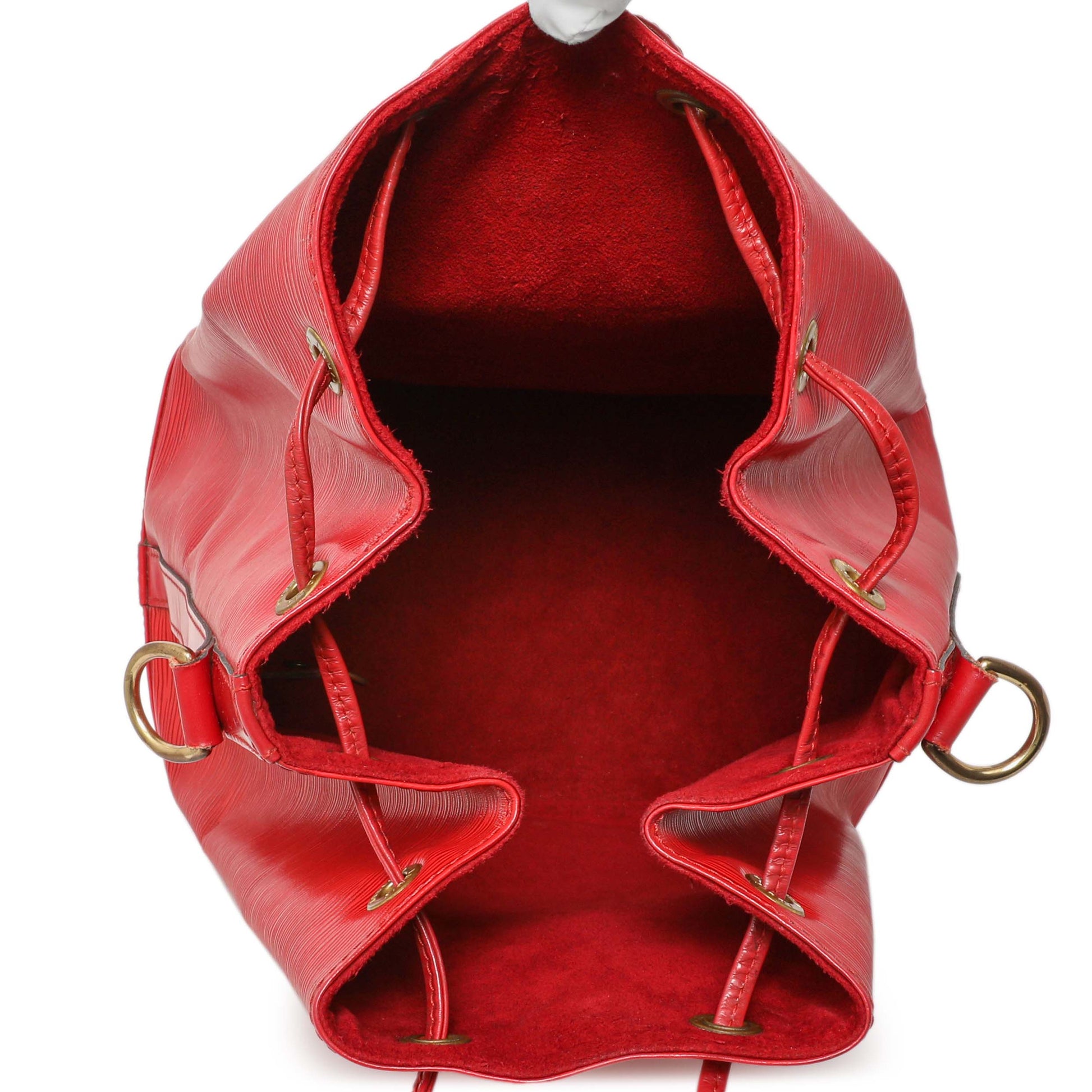 Exclusive Louis Vuitton Red Epi Noe — Alternate View 8