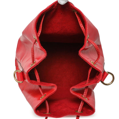 Exclusive Louis Vuitton Red Epi Noe — Alternate View 8