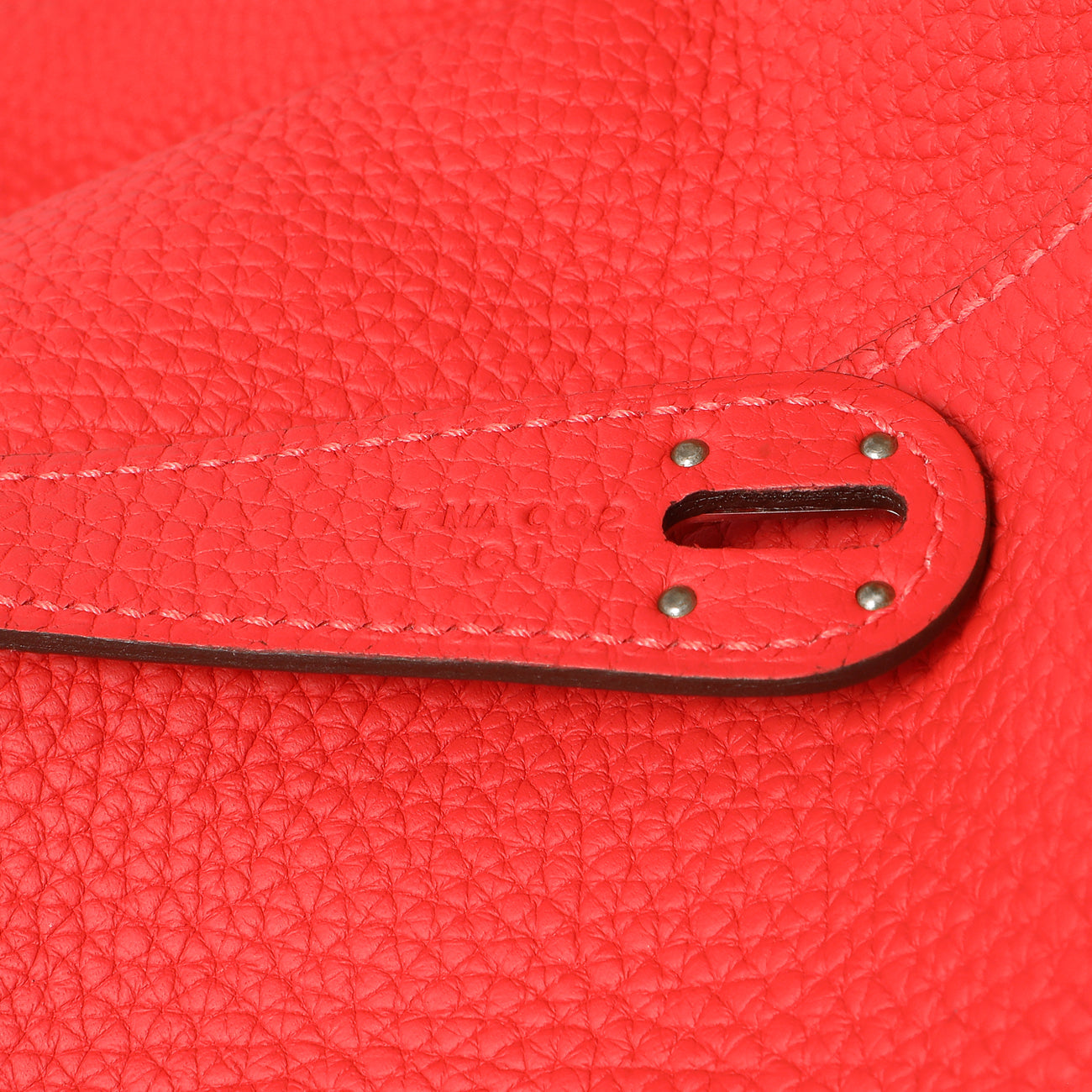 Exclusive Hermes Rouge Pivoine Clemence Lindy 34 — Lifestyle View