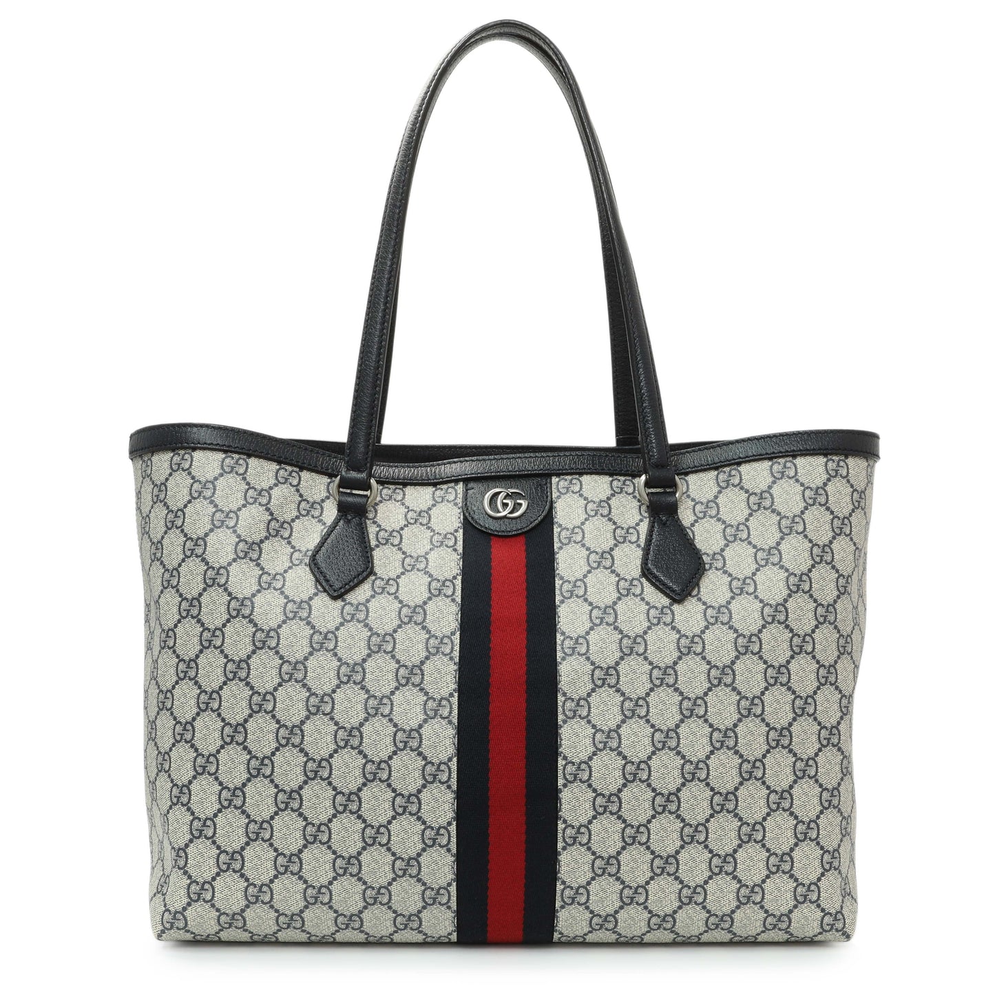 Exclusive Gucci Supreme Monogram Medium Ophidia Shopping Tote — Front View