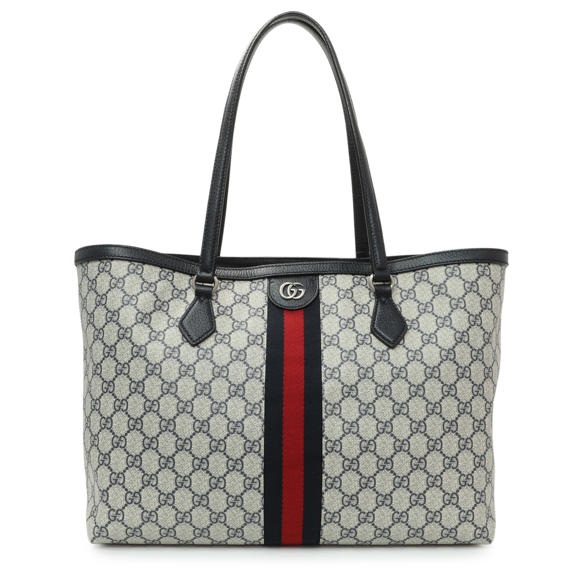 Exclusive Gucci Supreme Monogram Medium Ophidia Shopping Tote — Front View