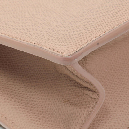 Exclusive Christian Dior Blush Grained Calfskin 30 Montaigne Chain Flap Bag — Lifestyle View