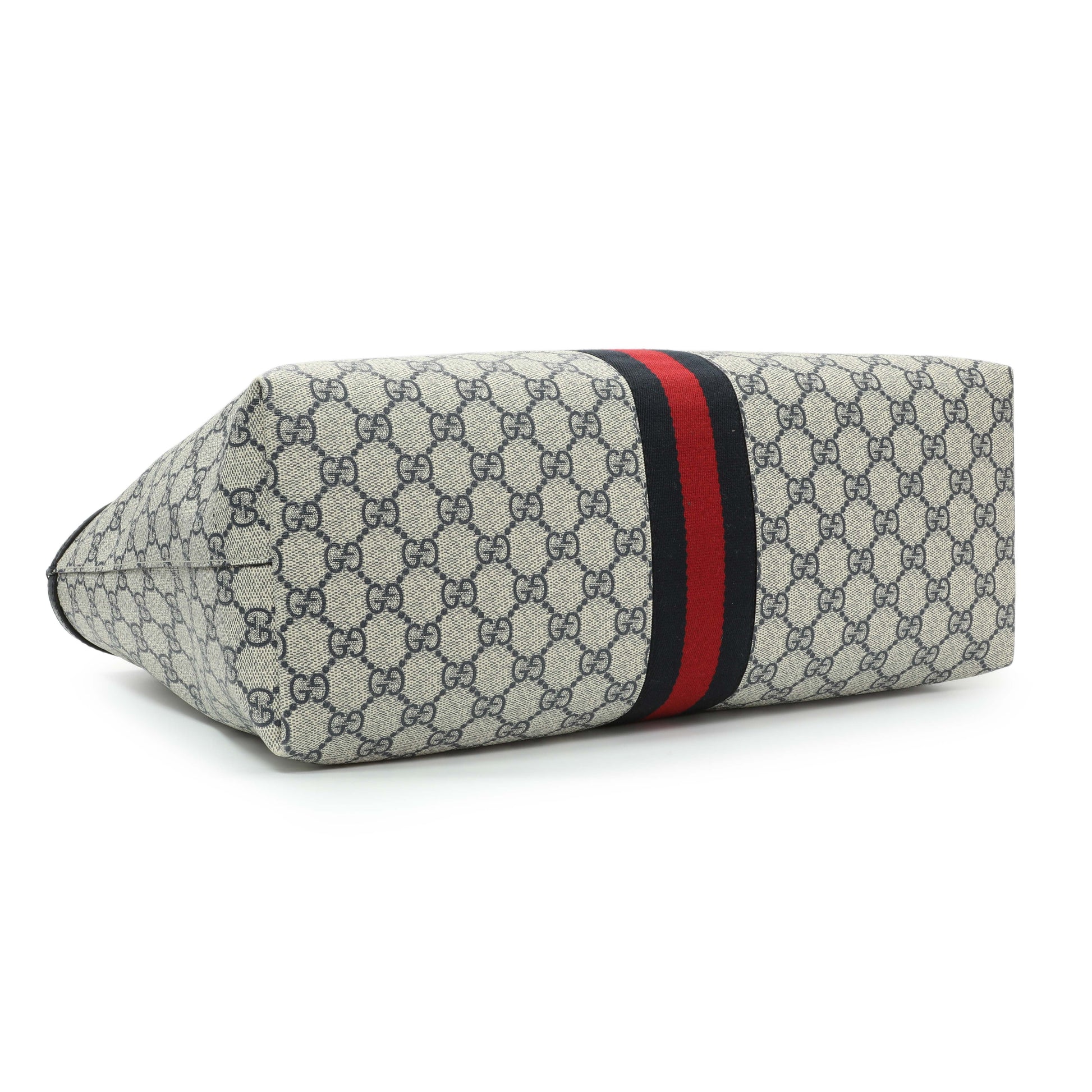 Exclusive Gucci Supreme Monogram Medium Ophidia Shopping Tote — Back View