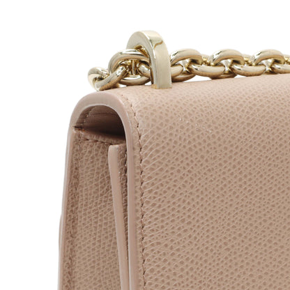Exclusive Christian Dior Blush Grained Calfskin 30 Montaigne Chain Flap Bag — Alternate View 11