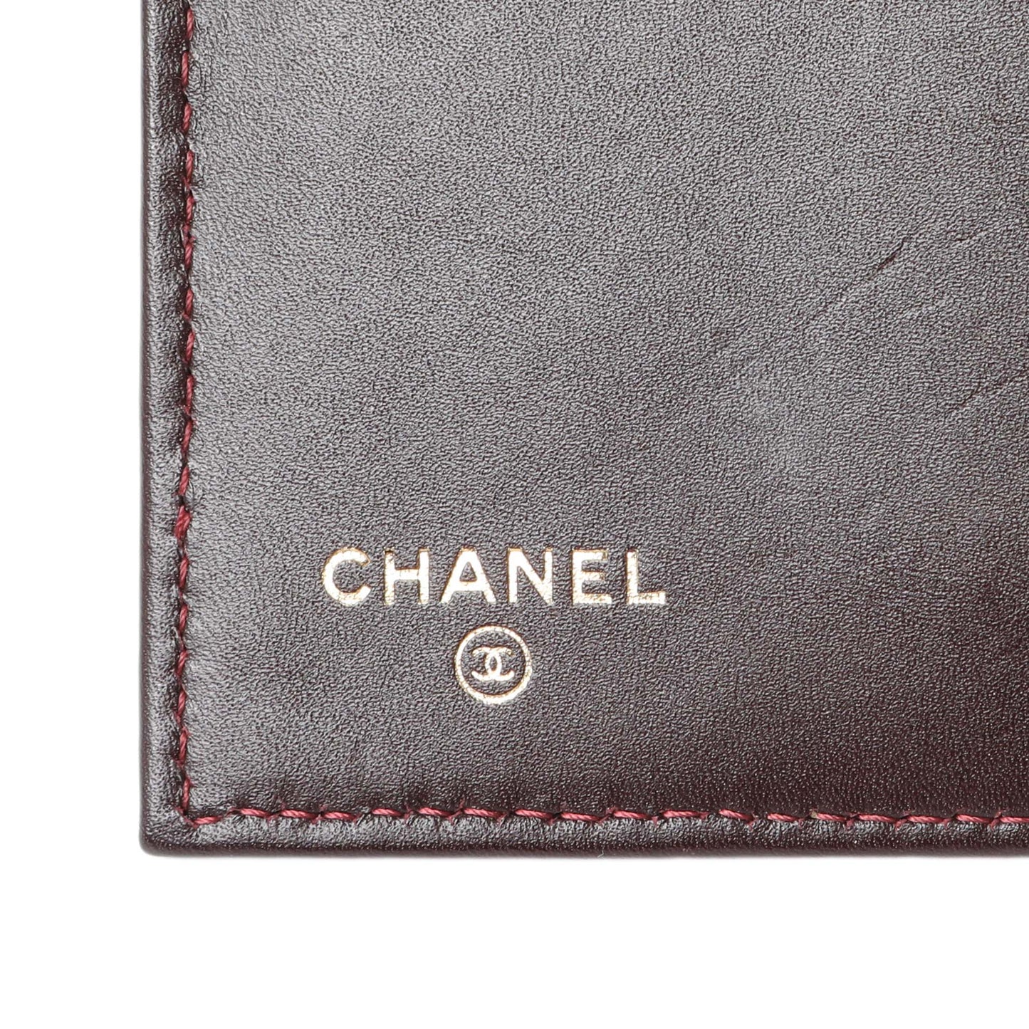 Exclusive Chanel Black Quilted Caviar Large Flap Wallet — Detail View
