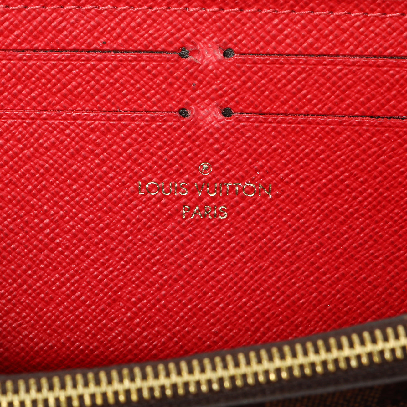 Exclusive Louis Vuitton Damier Ebene Clemence Wallet — Alternate View 9