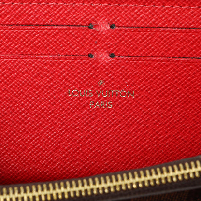 Exclusive Louis Vuitton Damier Ebene Clemence Wallet — Alternate View 9
