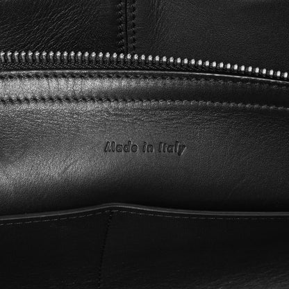 Exclusive Celine Black Calfskin Vertical Tri-Fold Bag — Alternate View 9