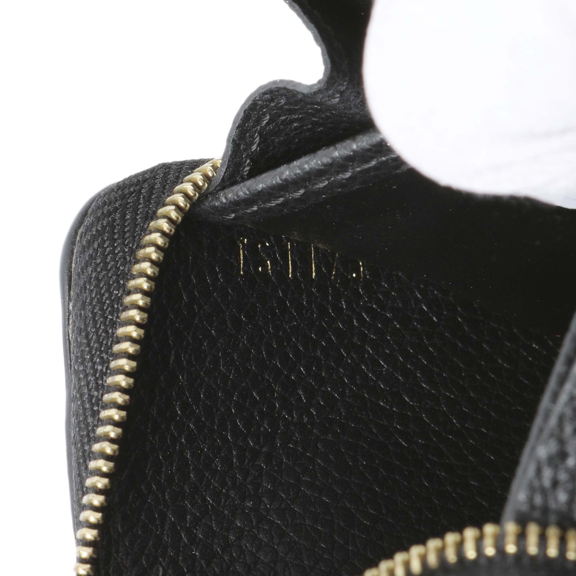 Exclusive Louis Vuitton Black Empreinte Zippy Coin Purse — Lifestyle View