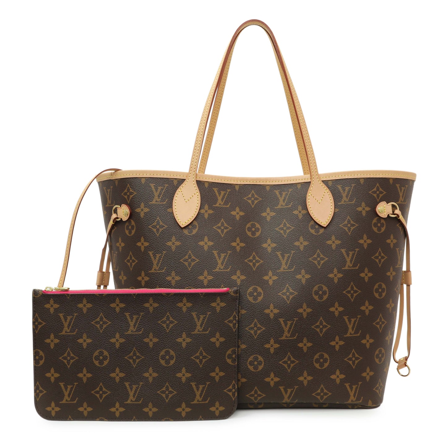 Exclusive Louis Vuitton Monogram Neverfull MM — Front View