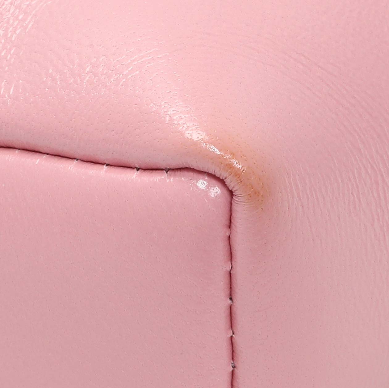 Exclusive Chanel Pink Shiny Crumpled Calfskin Quilted Nano 31 Shopping Bag — Lifestyle View