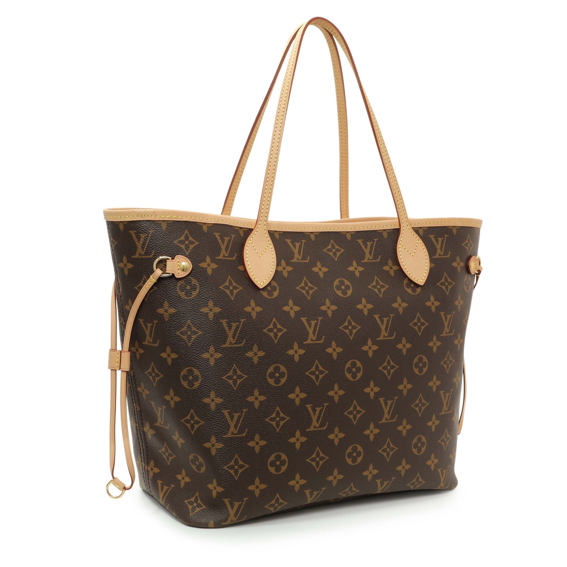 Exclusive Louis Vuitton Monogram Neverfull MM — Side View