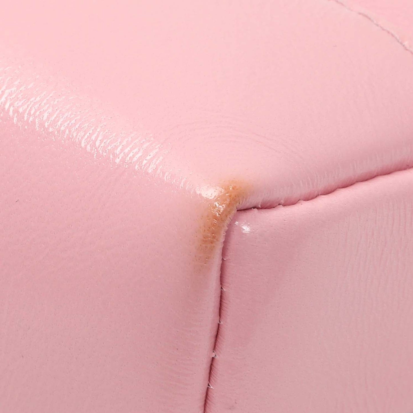 Exclusive Chanel Pink Shiny Crumpled Calfskin Quilted Nano 31 Shopping Bag — Alternate View 7