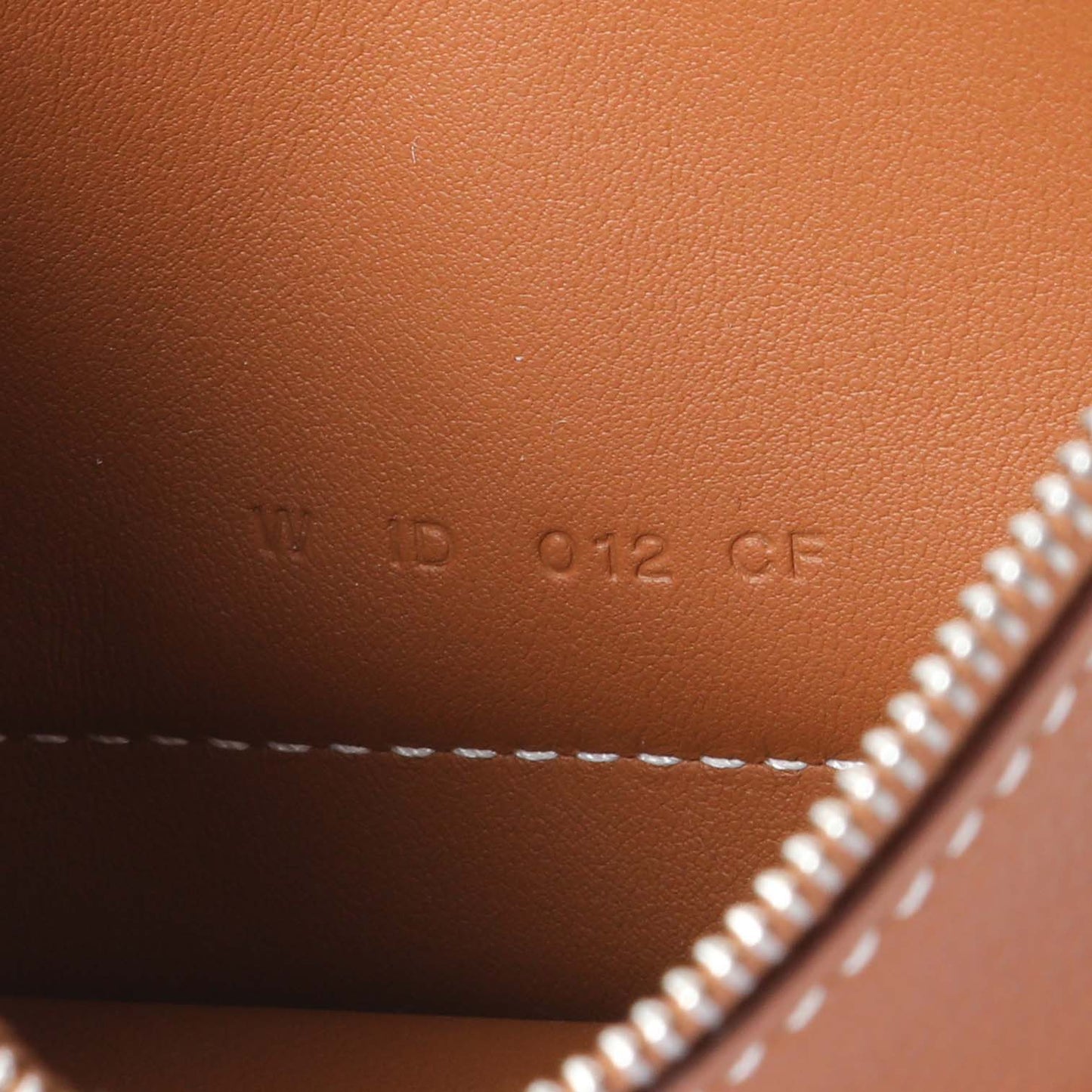 Exclusive Hermes Gold Evercolor Zipengo Chain D'Ancre Card Holder — Lifestyle View