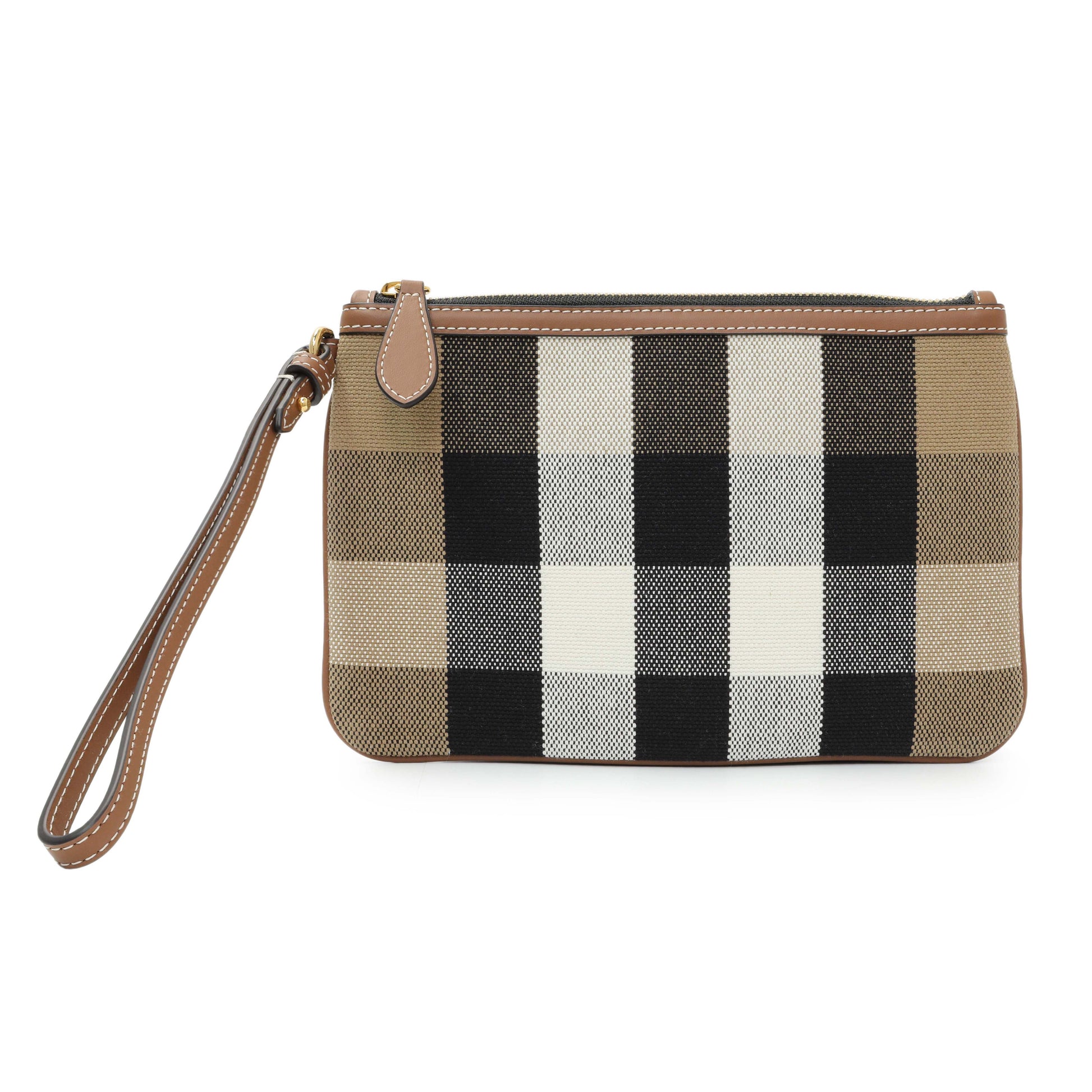 Exclusive Burberry Peyton Wristlet Pouch — Front View