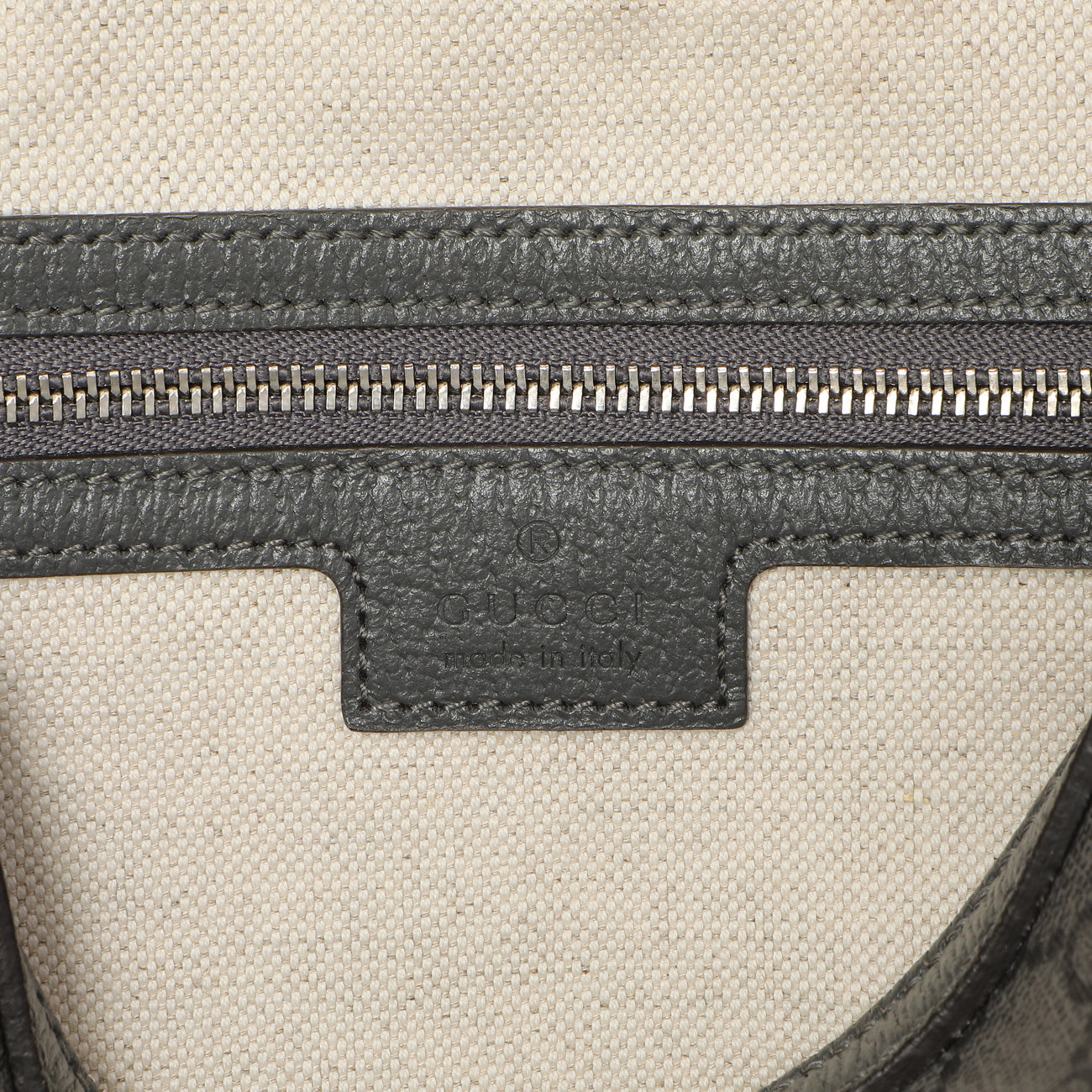 Exclusive Gucci Grey GG Supreme Monogram Ophidia Crossbody — Alternate View 9