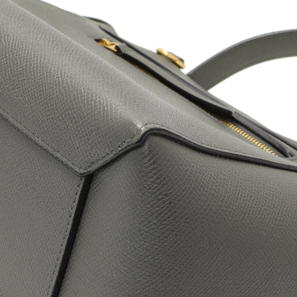 Exclusive Celine Grey Grained Calfskin Micro Belt Bag — Alternate View 7