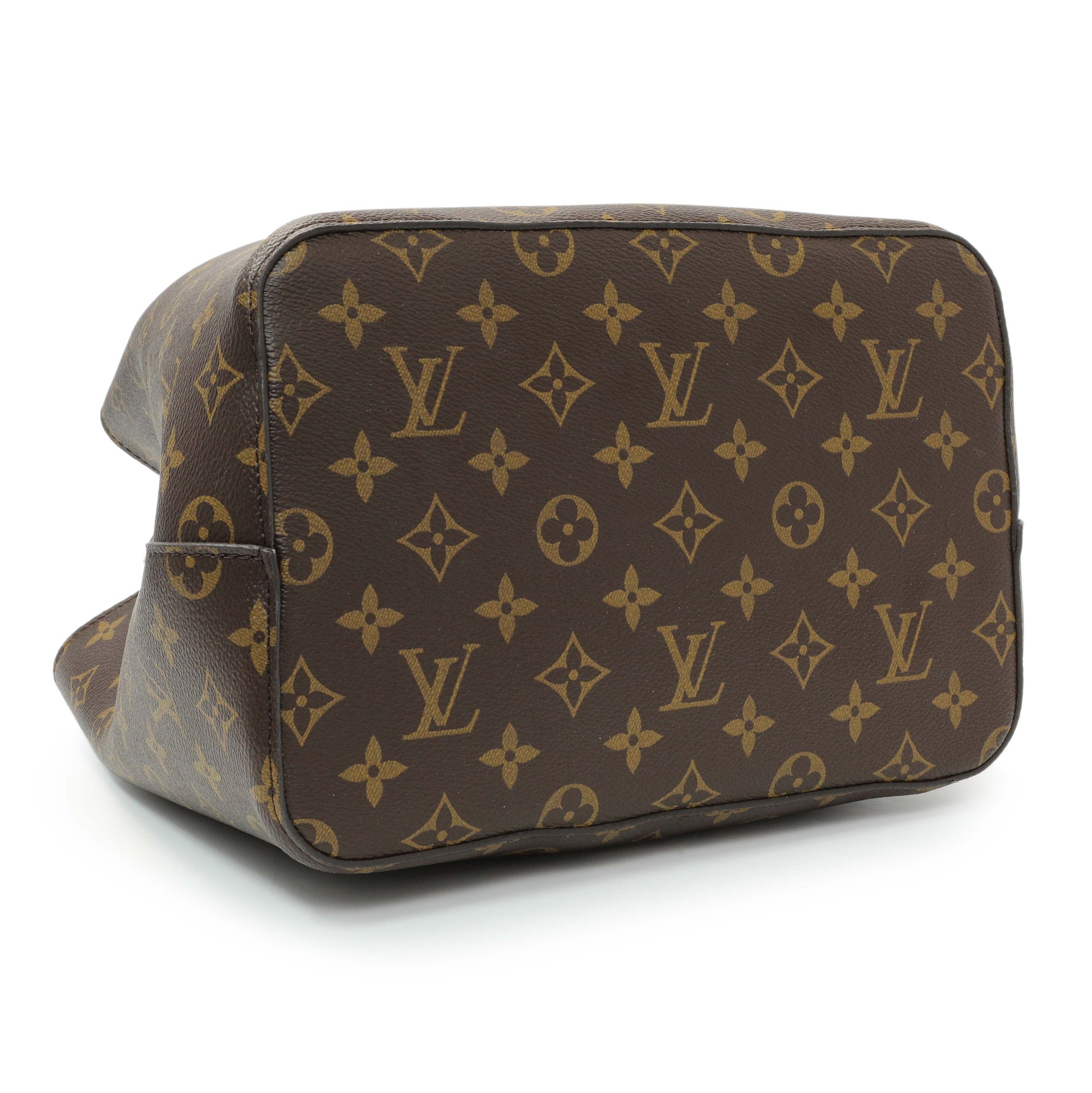 Exclusive Louis Vuitton Rose Poudre Monogram Neonoe MM — Back View
