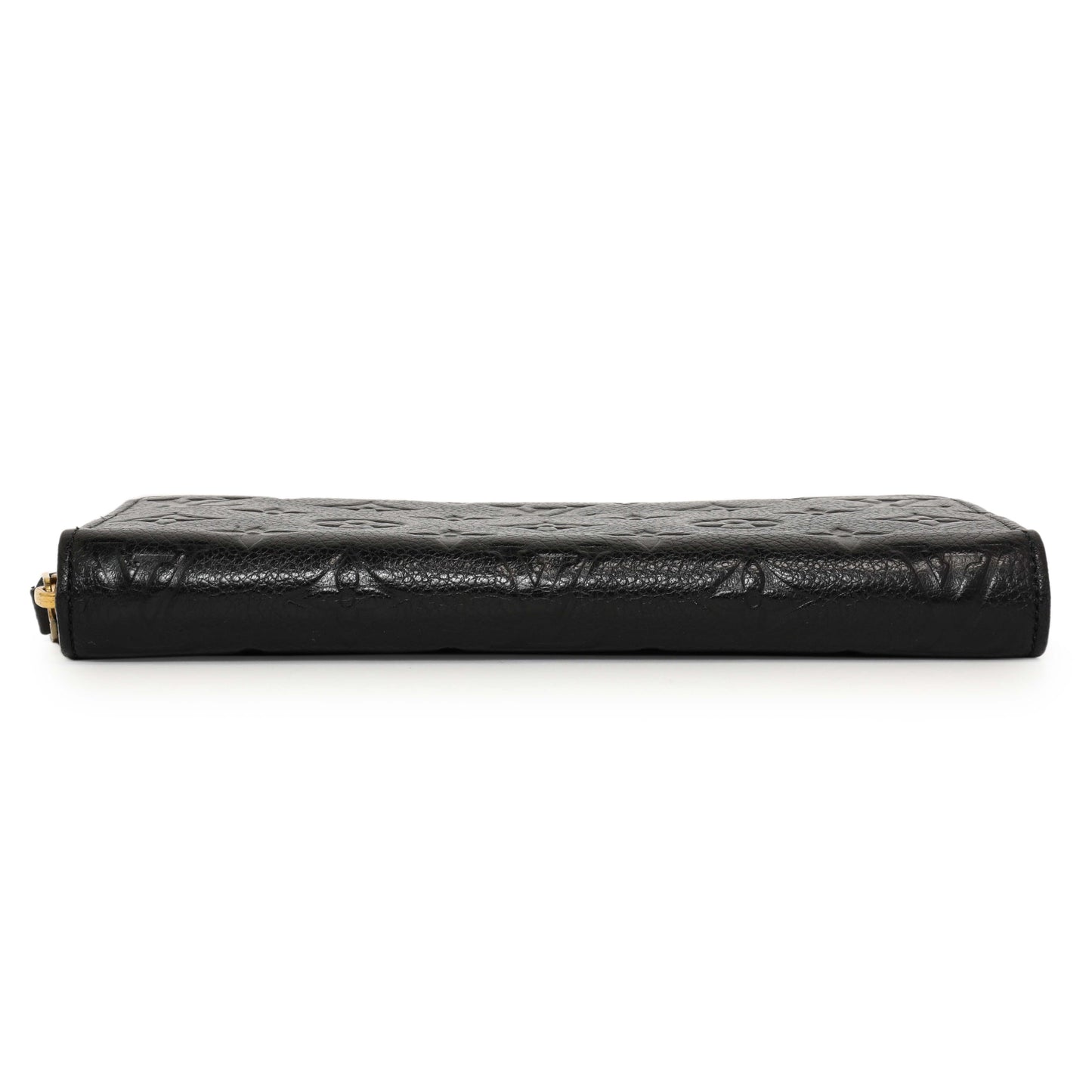 Exclusive Louis Vuitton Black Empreinte Zippy Wallet — Back View