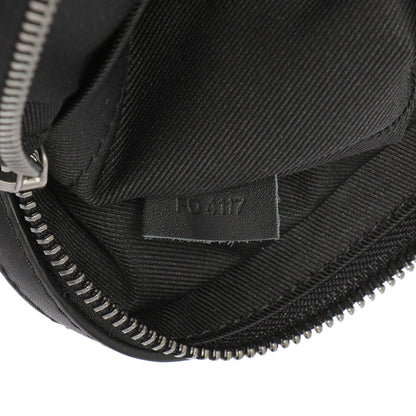 Exclusive Louis Vuitton Onyx Damier Infini District Pochette — Lifestyle View