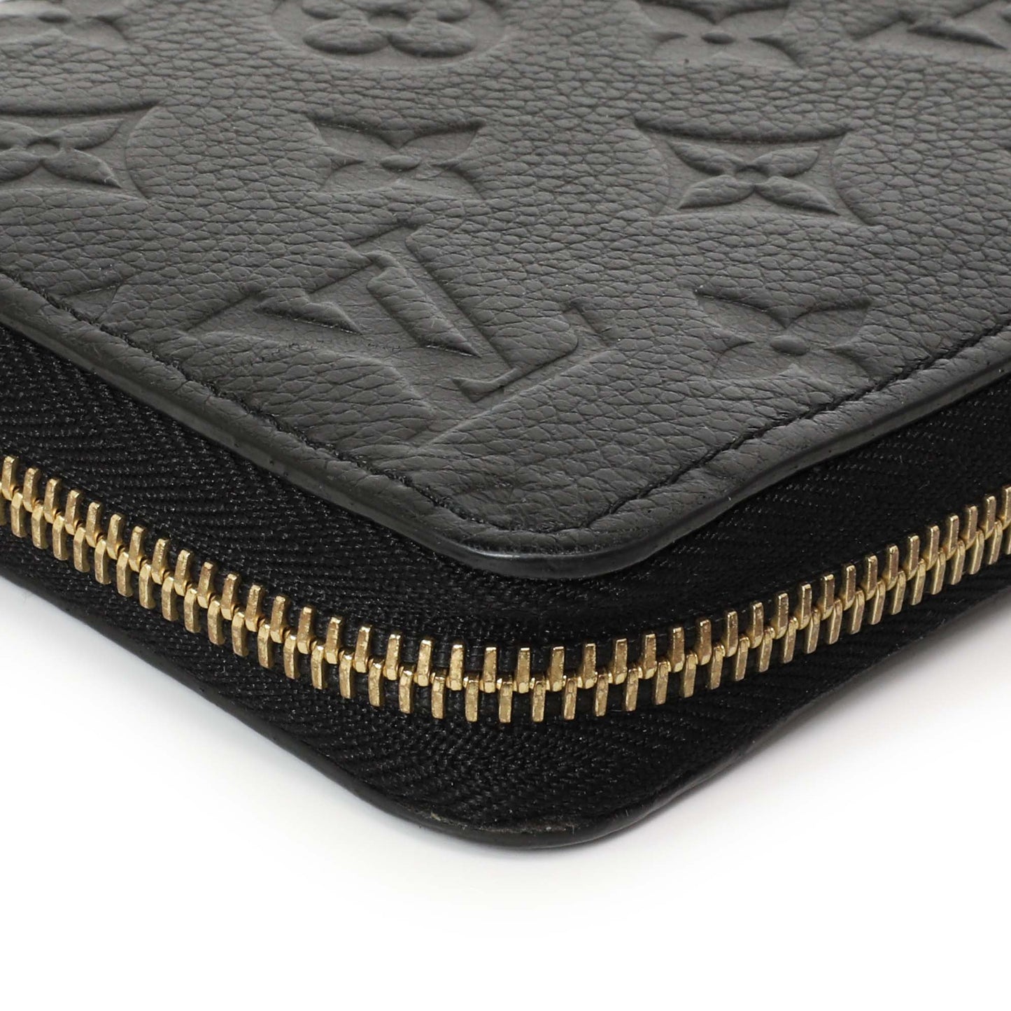 Exclusive Louis Vuitton Black Empreinte Zippy Wallet — Alternate View 8