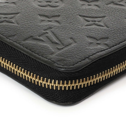Exclusive Louis Vuitton Black Empreinte Zippy Wallet — Alternate View 8