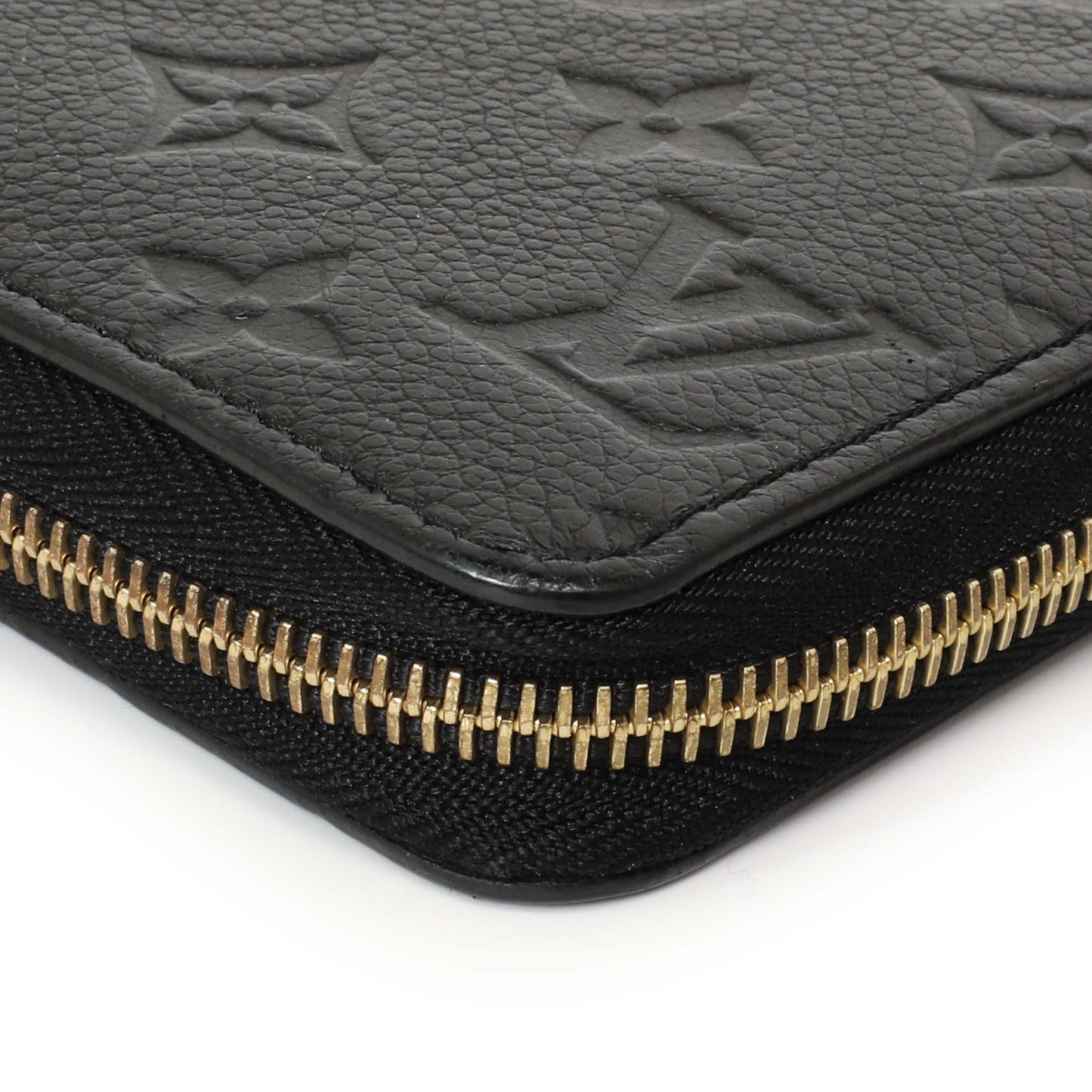 Exclusive Louis Vuitton Black Empreinte Zippy Wallet — Alternate View 9