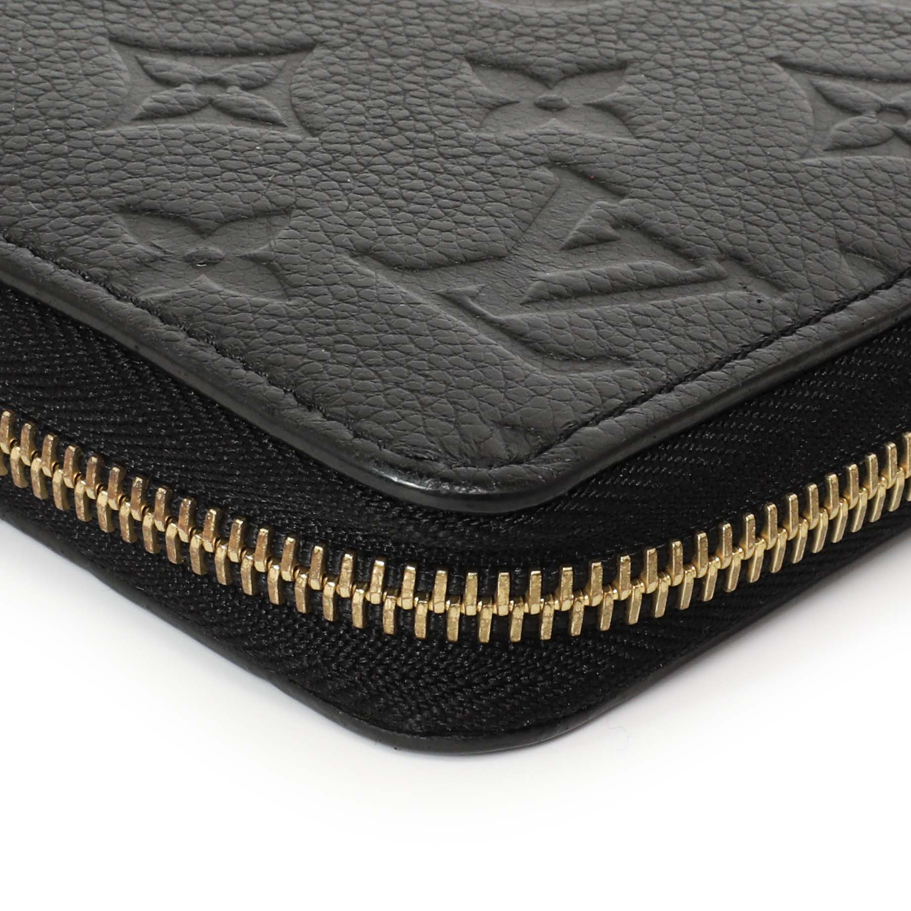 Exclusive Louis Vuitton Black Empreinte Zippy Wallet — Alternate View 9