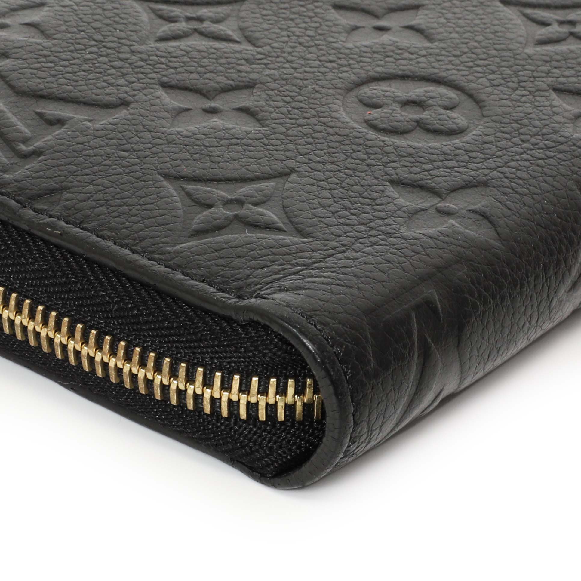 Exclusive Louis Vuitton Black Empreinte Zippy Wallet — Alternate View 10