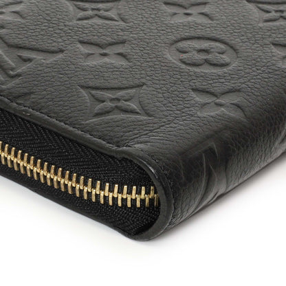 Exclusive Louis Vuitton Black Empreinte Zippy Wallet — Alternate View 10
