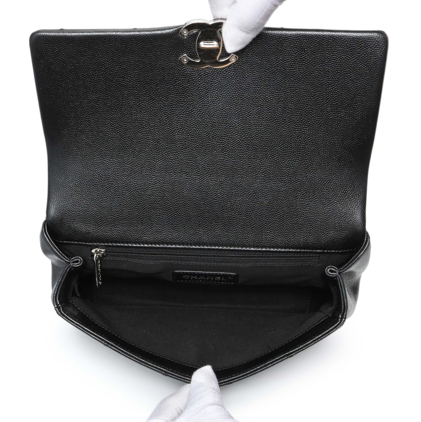 Exclusive Chanel So Black Caviar My Everything Flap — Alternate View 9
