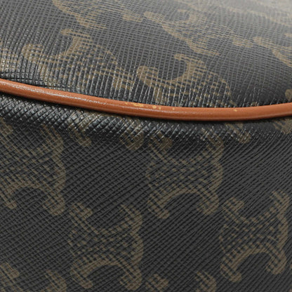 Exclusive Celine Triomphe Canvas Calfskin Ava Shoulder Bag — Alternate View 8