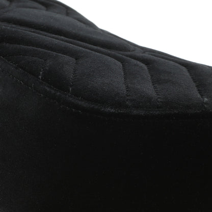 Exclusive Gucci Black Velvet Matelasse Mini GG Marmont Shoulder Bag — Alternate View 7