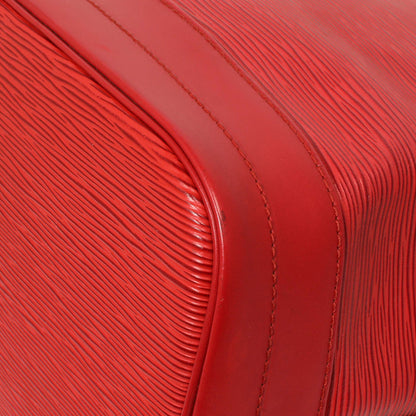 Exclusive Louis Vuitton Red Epi Noe — Detail View