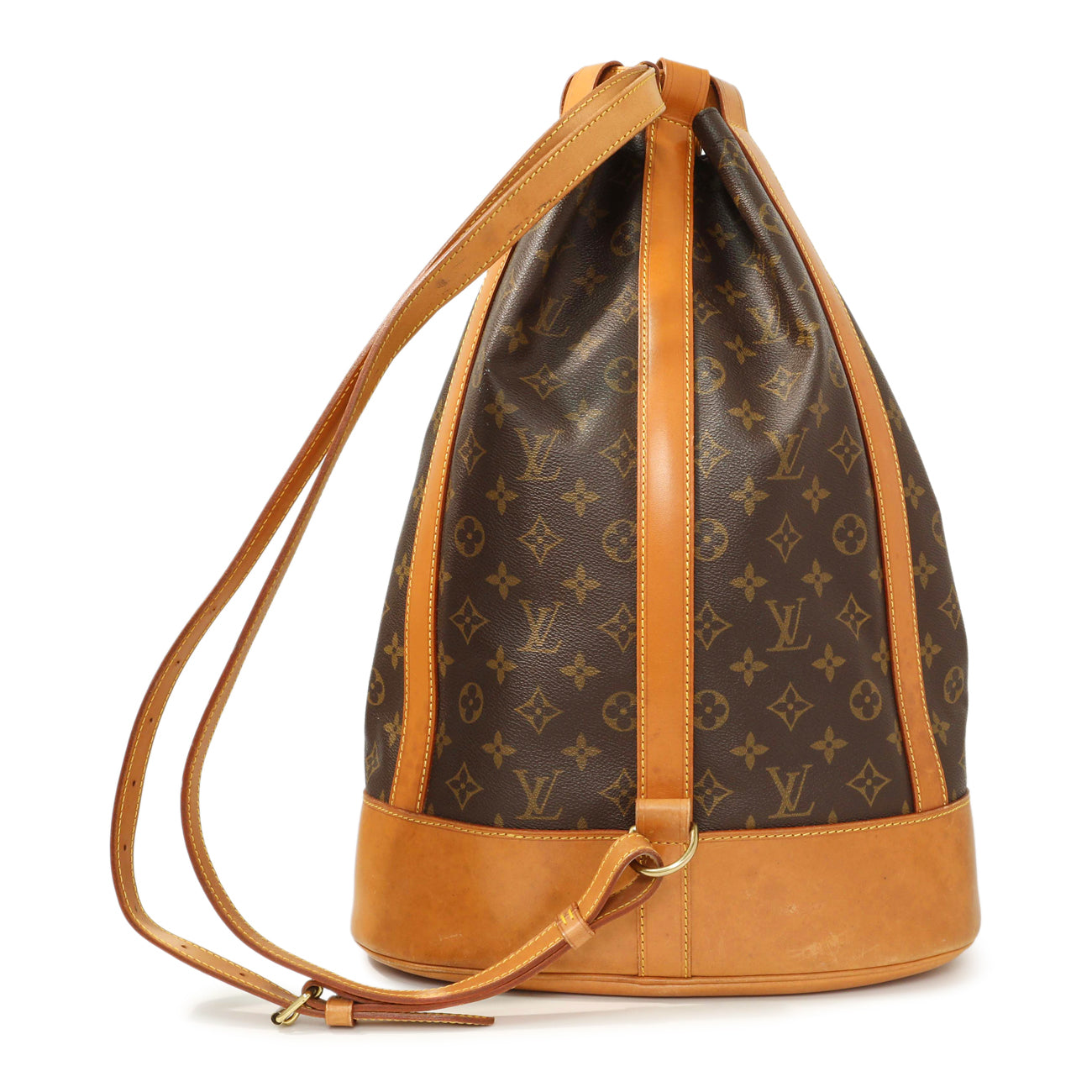 Exclusive Louis Vuitton Monogram Randonnee GM Backpack — Side View