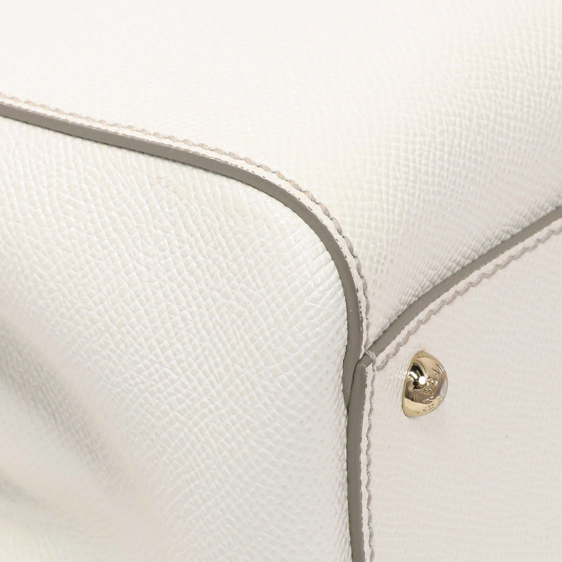 Exclusive Dolce & Gabbana White Dauphine Miss Sicily Satchel — Lifestyle View