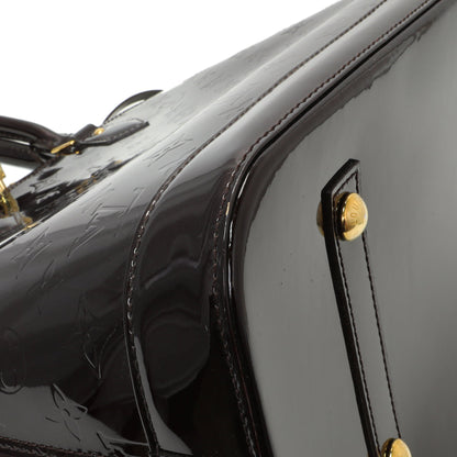 Exclusive Louis Vuitton Amarante Vernis Alma GM — Lifestyle View