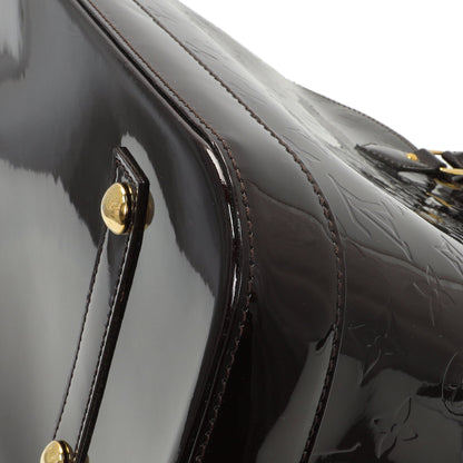Exclusive Louis Vuitton Amarante Vernis Alma GM — Alternate View 7