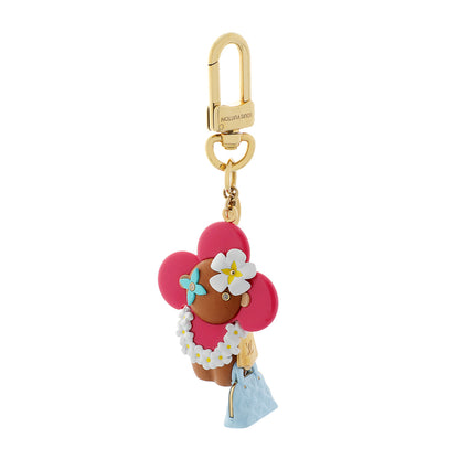 Exclusive Louis Vuitton Vivienne Hawaii Bag Charm Key Holder — Front View