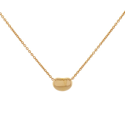 Exclusive Tiffany & Co. 18K Rose Gold 9mm Bean Pendant — Front View